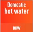 Domestiv hot water