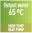 Output water 65°C 
